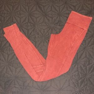 Cotton On Red Leggings